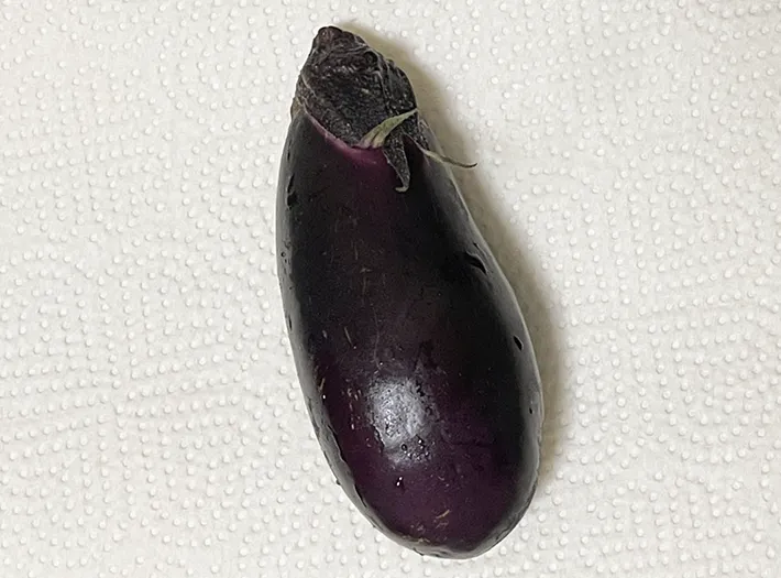ナスの写真（撮影：grapeフード編集部）