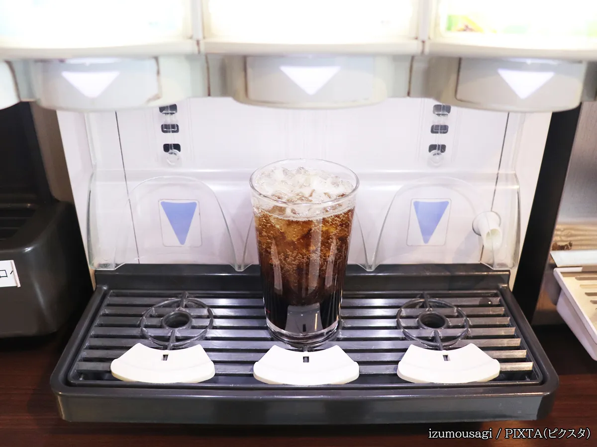 ドリンクバーの写真