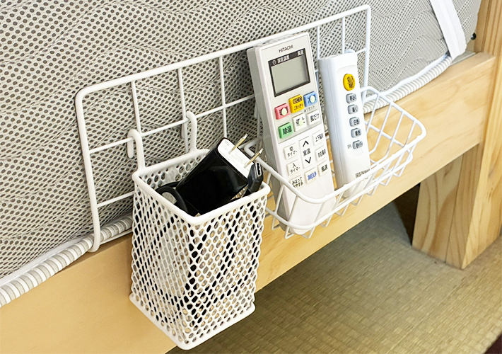 ワイヤーネットの活用写真（撮影：grapeライフハック編集部）