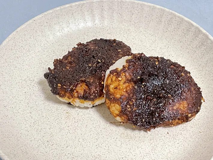 炊きあがった『五平餅風』のご飯（撮影：grapeフード編集部）