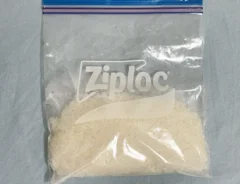 ジップロックにご飯を入れた写真（撮影：grapeフード編集部）
