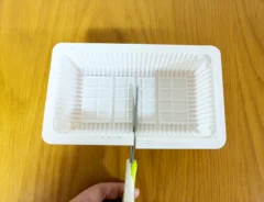 豆腐パックの活用写真（撮影：grapeライフハック編集部）