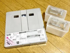 『押入れフリーラック（M）と中が見えるボックス 深型』の写真（撮影：ワード）