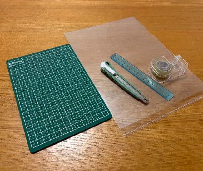 用意した材料（撮影：grapeライフハック編集部）