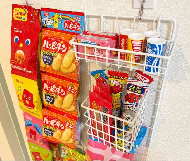 配置を整えた収納（撮影：grapeライフハック編集部）