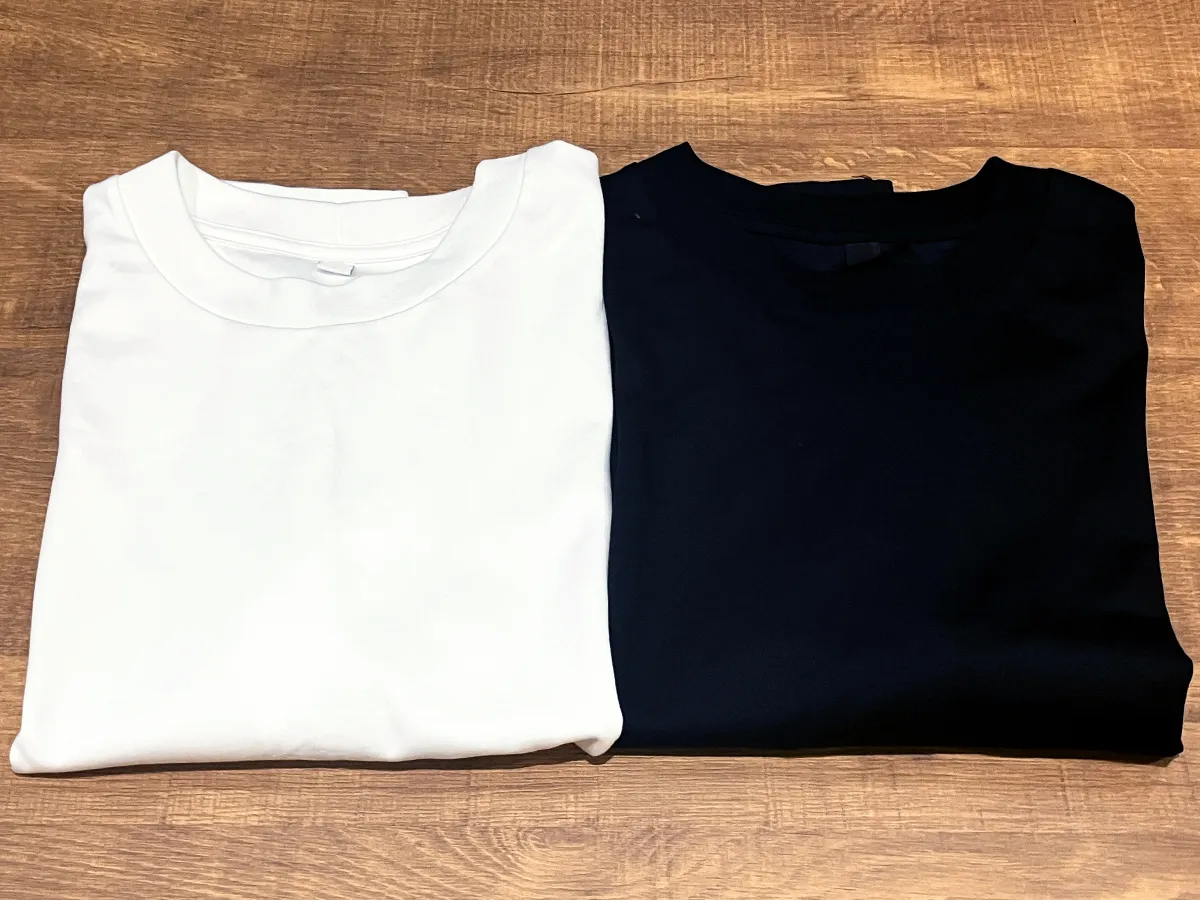夏服を置いた場面