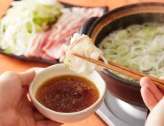 『鰹節屋のねぎ豚しゃぶしゃぶ』の写真