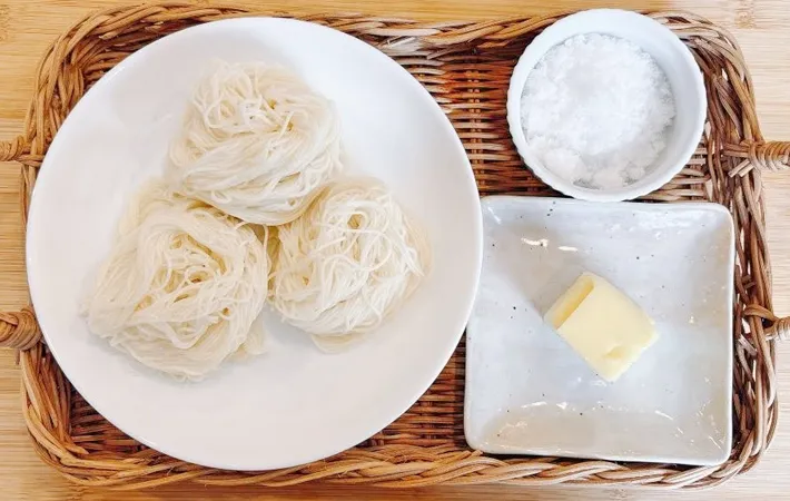 『そうめんお菓子』の材料写真（撮影：キジカク）