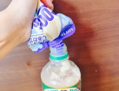 クーリッシュカフェラテを作る写真（撮影：キジカク）