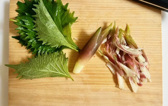 薬味の画像（撮影：エニママ）