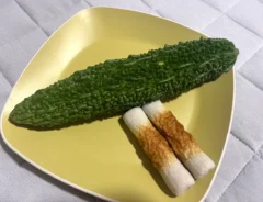 ゴーヤとちくわ