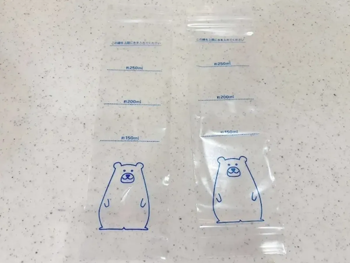 未使用の氷棒の画像（撮影：エニママ）