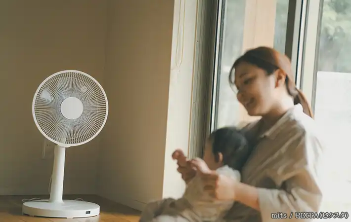 扇風機の写真