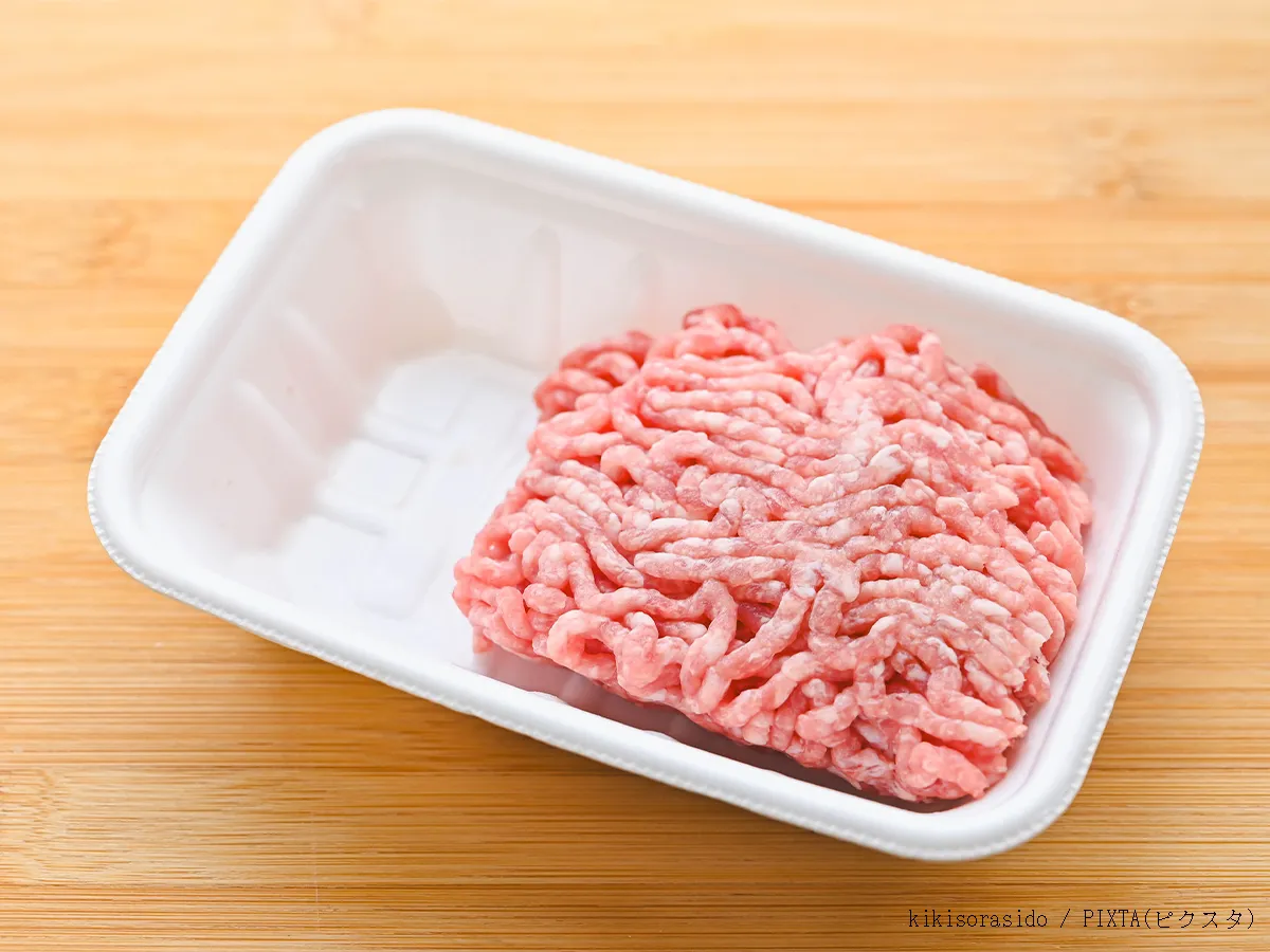 ひき肉の画像