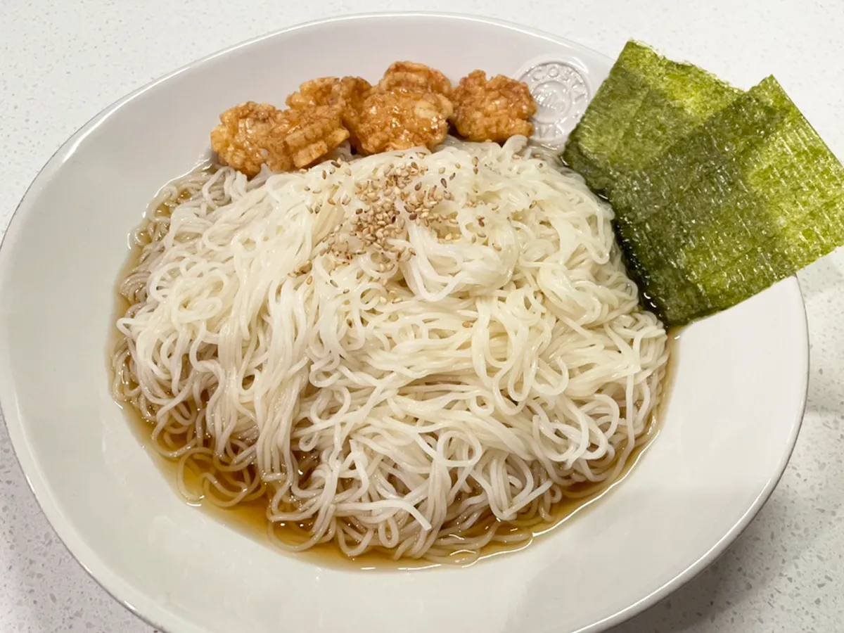 そうめんの写真(撮影:grapeフード編集部)