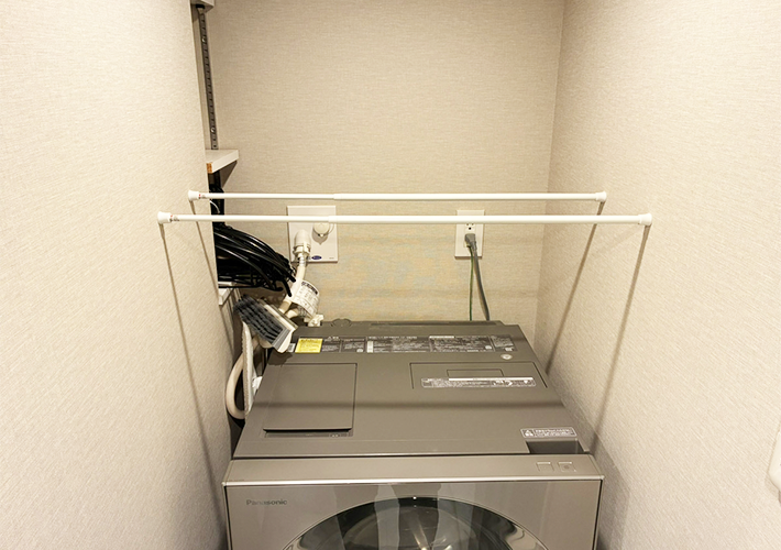 つっぱり棒とすのこの活用写真（撮影：grapeライフハック編集部）
