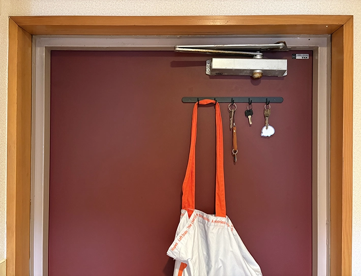 壁掛けフックの画像
