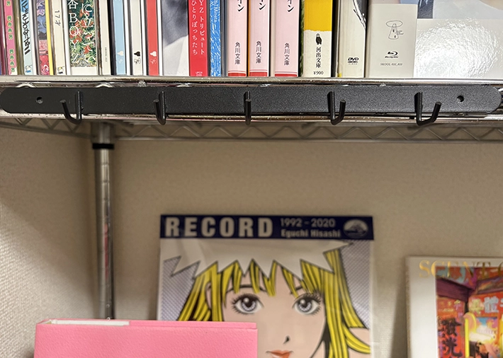 壁掛けフックの画像