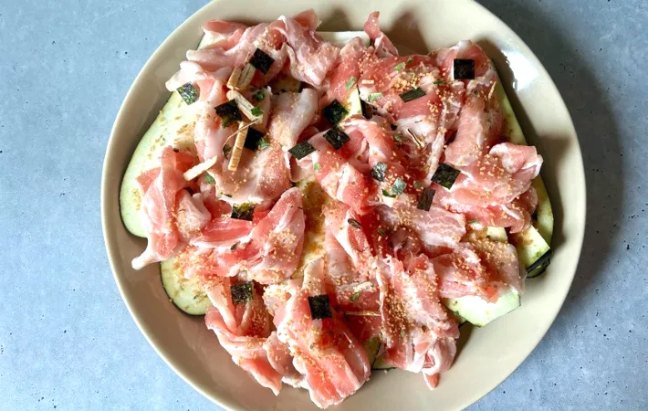 レンジに入れる前の画像（撮影：エニママ）