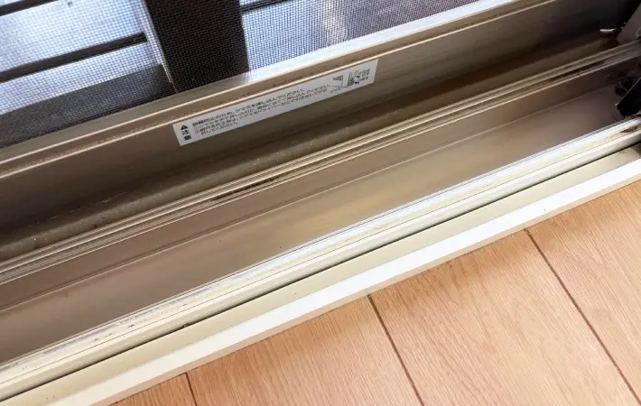 水拭き後の画像（撮影：エニママ）
