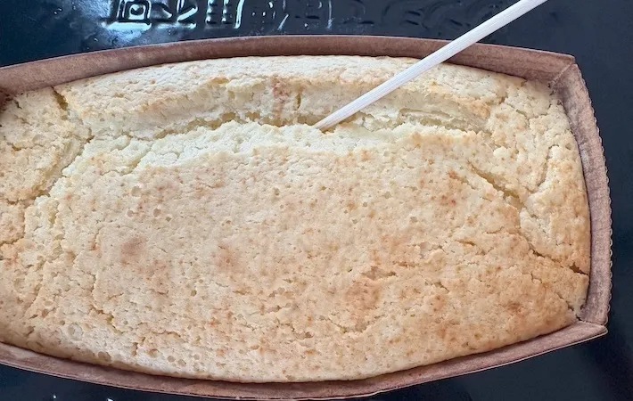 竹串を刺した画像（撮影：エニママ）