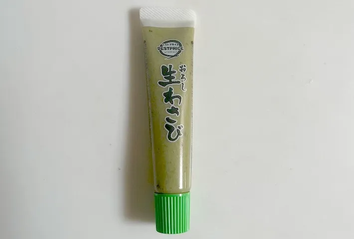 わさびチューブの画像（撮影：エニママ）