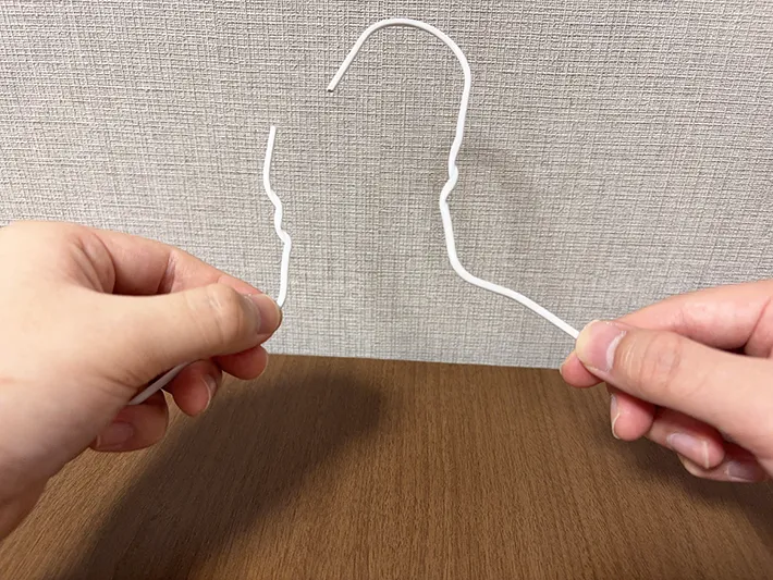 ワイヤーハンガーの画像