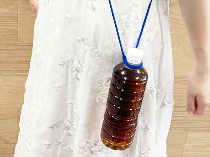肩掛けショルダーになる（撮影：grapeライフハック編集部）