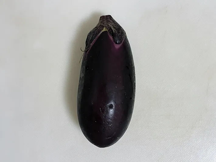 ナスの写真（撮影：grapeフード編集部）