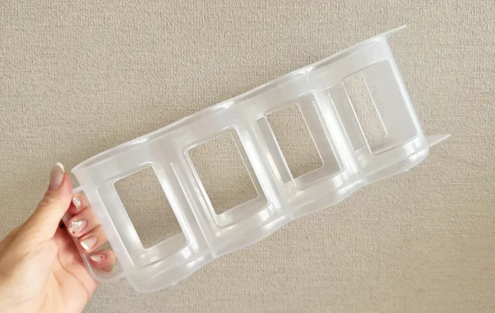 『DAISO 缶ストッカー』の写真（撮影：ワード）