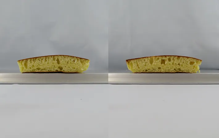 セルクルを使って焼いたホットケーキの写真（撮影：エフシージー総合研究所）