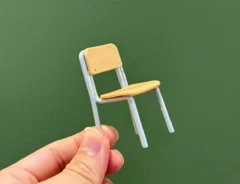 ミニチュア スクールデスクセットの画像