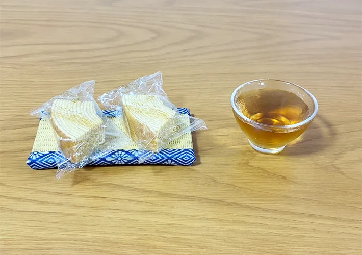 ミニ畳の活用写真（撮影：grapeライフハック編集部）