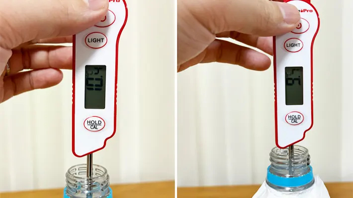 ペットボトルの検証写真（撮影：grapeライフハック編集部）