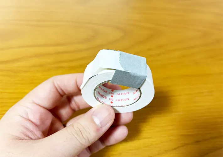 ラップの刃の活用写真（撮影：grapeライフハック編集部）