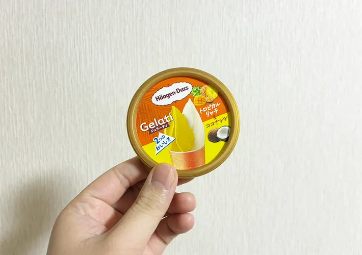 ハーゲンダッツの蓋の活用写真（撮影：grapeライフハック編集部）