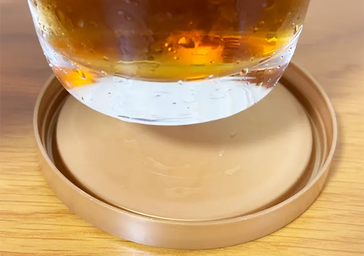 ハーゲンダッツの蓋の活用写真（撮影：grapeライフハック編集部）