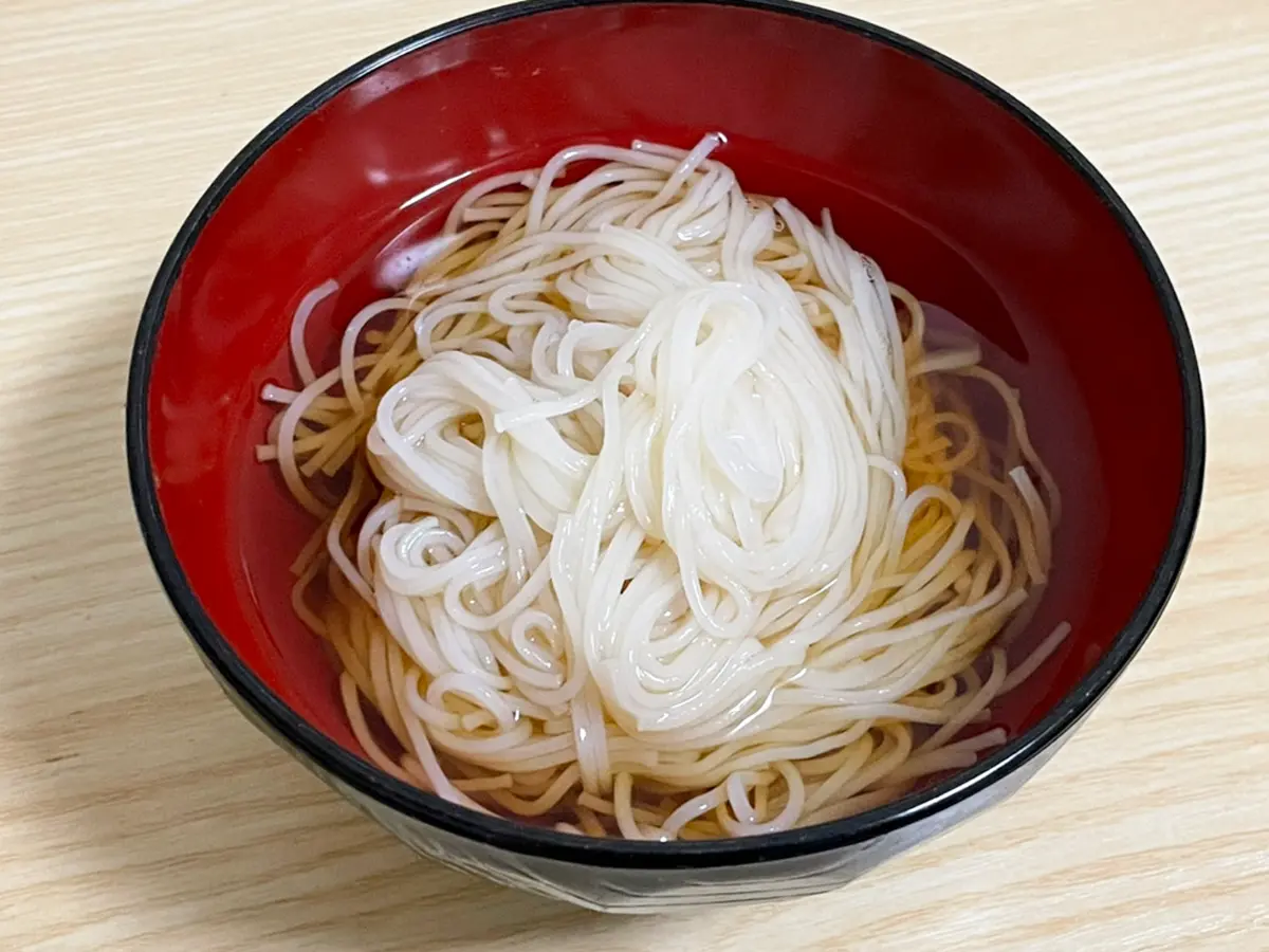 そうめんの写真(撮影:grapeフード編集部)