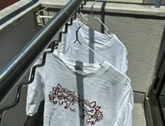 服を効率よく乾かす説明写真（撮影：grapeライフハック編集部）