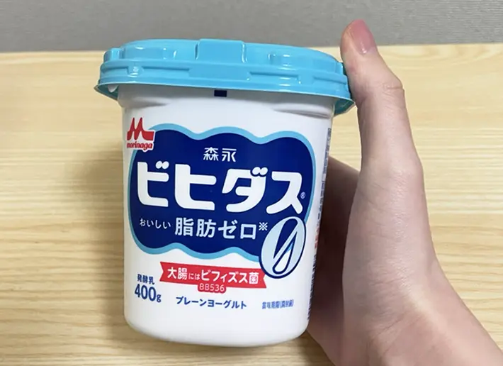 ヨーグルトの写真（撮影：grapeフード編集部）