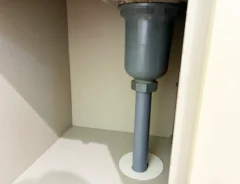 配管の根元の写真（撮影：grapeライフハック編集部）