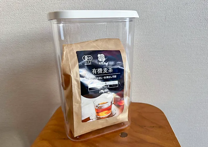 『中身が見える保存容器（LGY）』の活用写真（撮影：ワード）