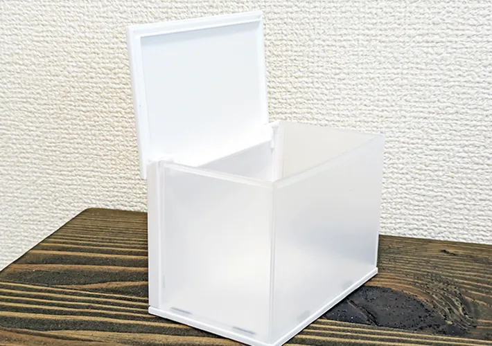 『隙間無し　並べる小物収納ケース　ＴＡＬＬ』の写真（撮影：ワード）