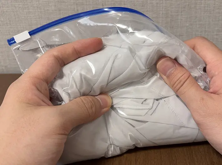ジッパーつき袋の画像