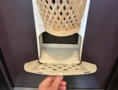 バンブーバスケットの写真（撮影：grapeライフハック編集部）