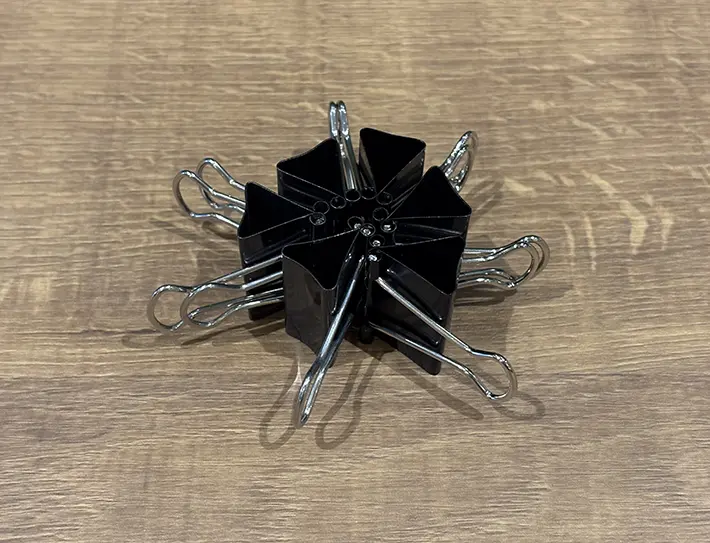 ダブルクリップの画像