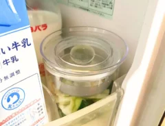 自宅できゅうりの浅漬けを作るなら? 冷蔵庫のドアポケットに収まるスリムな『耐熱容器』がおすすめ!