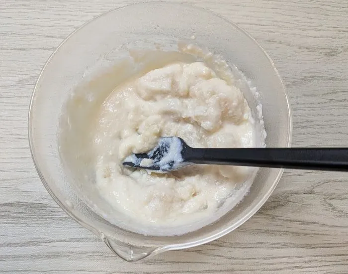 再度混ぜている様子（撮影：grapeフード編集部）