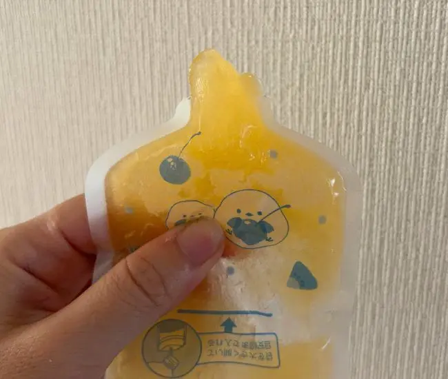 食べ頃になったゼリー（撮影：grapeフード編集部）