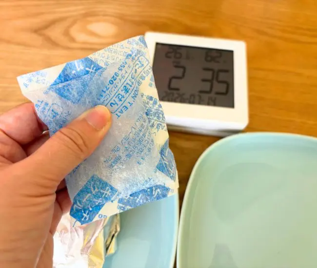 温度を計測していく（撮影：grapeライフハック編集部）